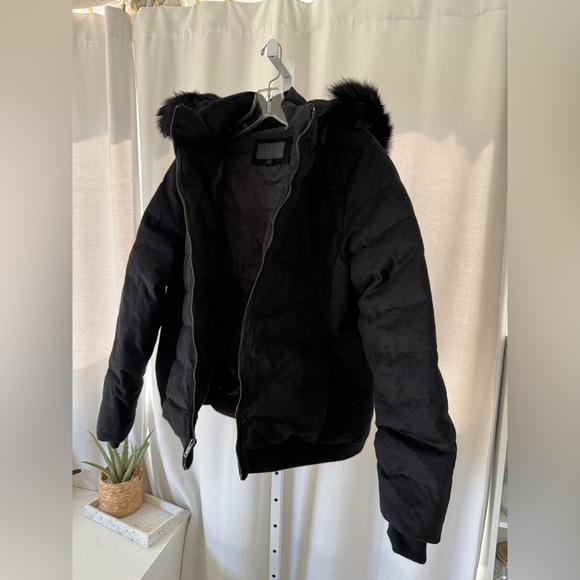 Ugg talia wool blend fur Trim Down puffer quilted jacket NO OFFERS - Picture 8 of 11